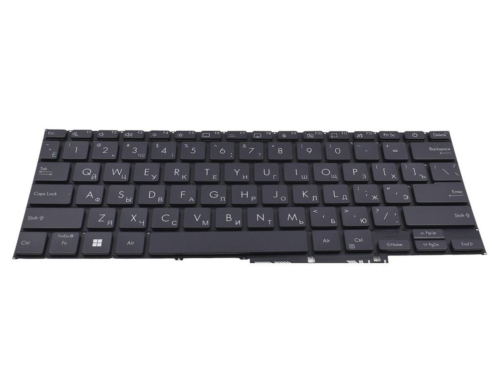Клавиатура для Asus VivoBook 14X M1403QA ноутбука черная с подсветкой ...