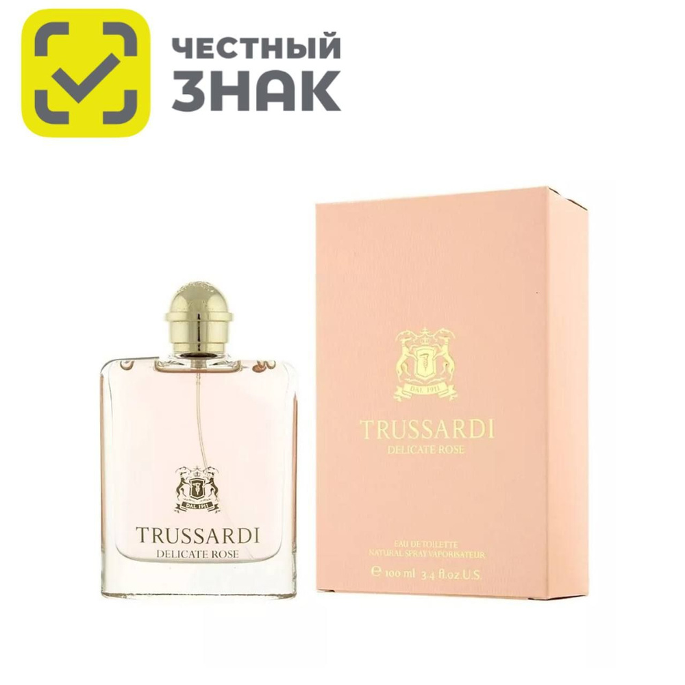 Trussardi Туалетная вода Delicate Rose 100ml 100 мл #1