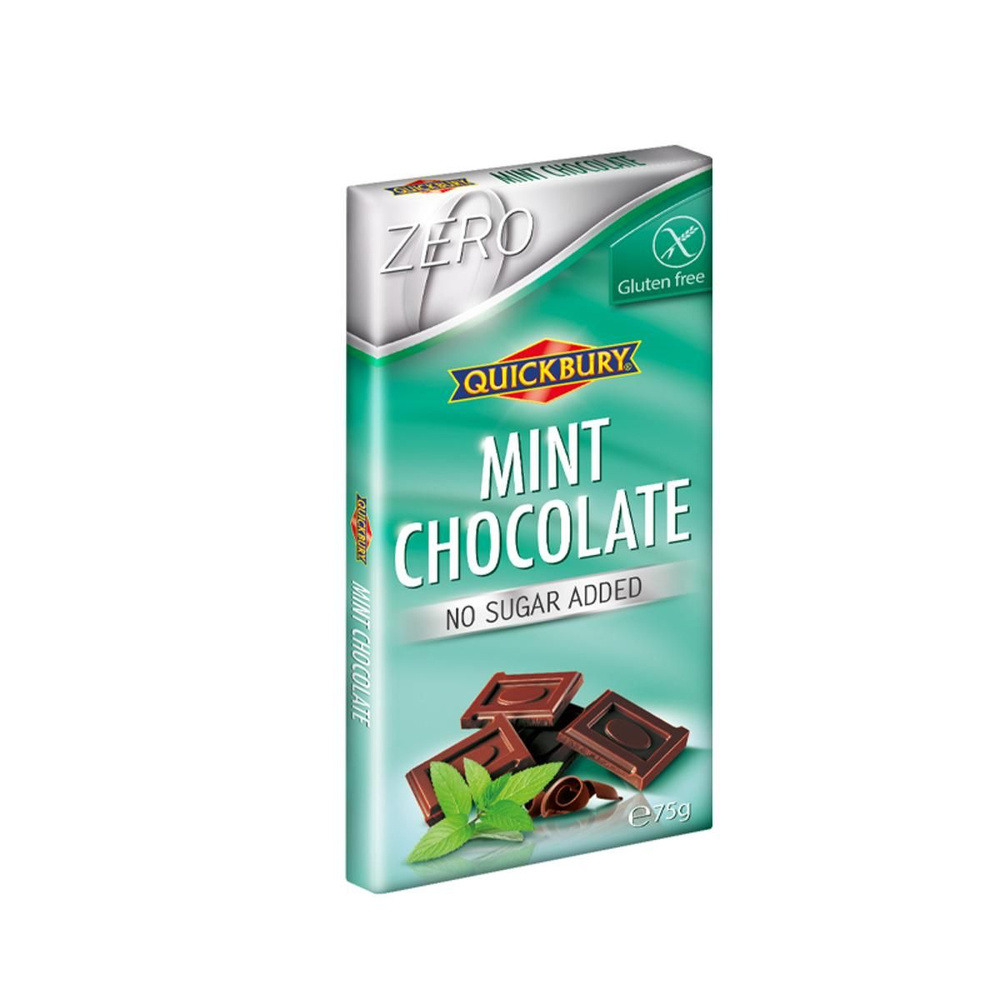 В заказе 1 штука: Шоколад без сахара Квикбери с мятой Шоколатес Торрас кор, 75 г  #1