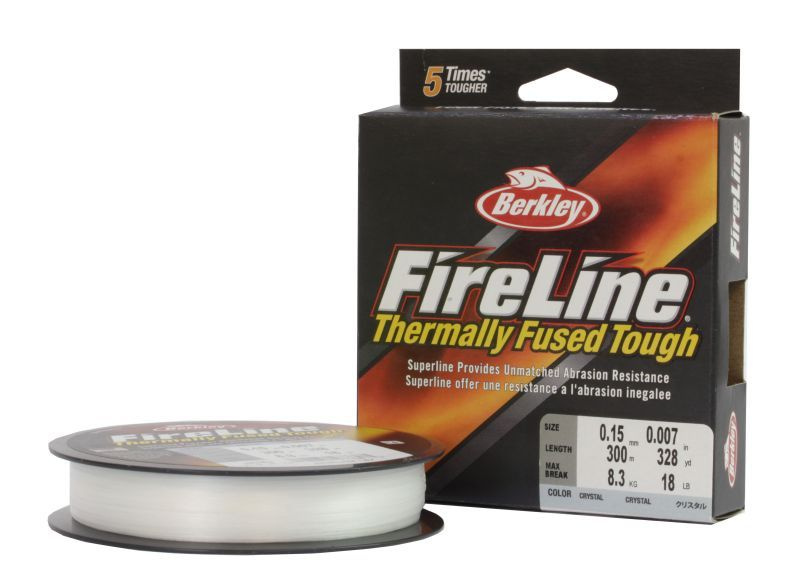 Шнур Berkley Fireline Fused Original 300м 0,25мм Crystall #1