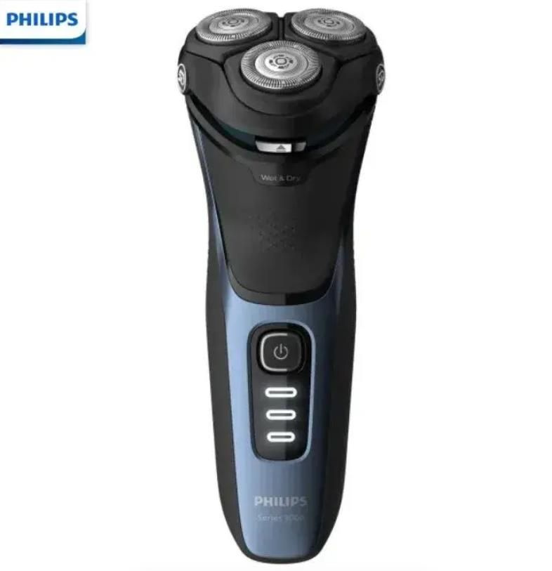 Philips Электробритва S3212, черный, синий #1