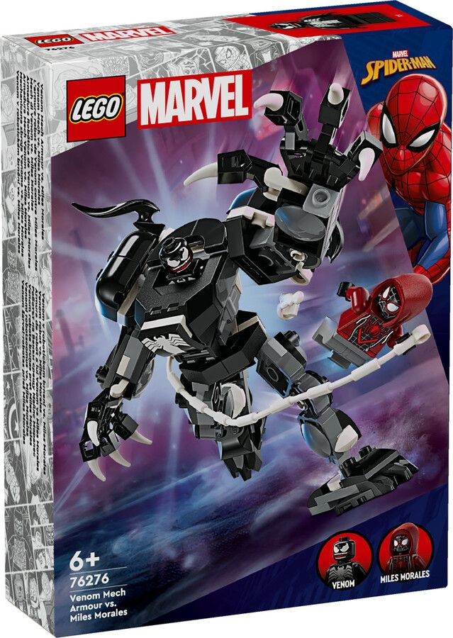 76276 Броня робота LEGO Marvel Venom против Майлза Моралеса (134 штуки)  #1