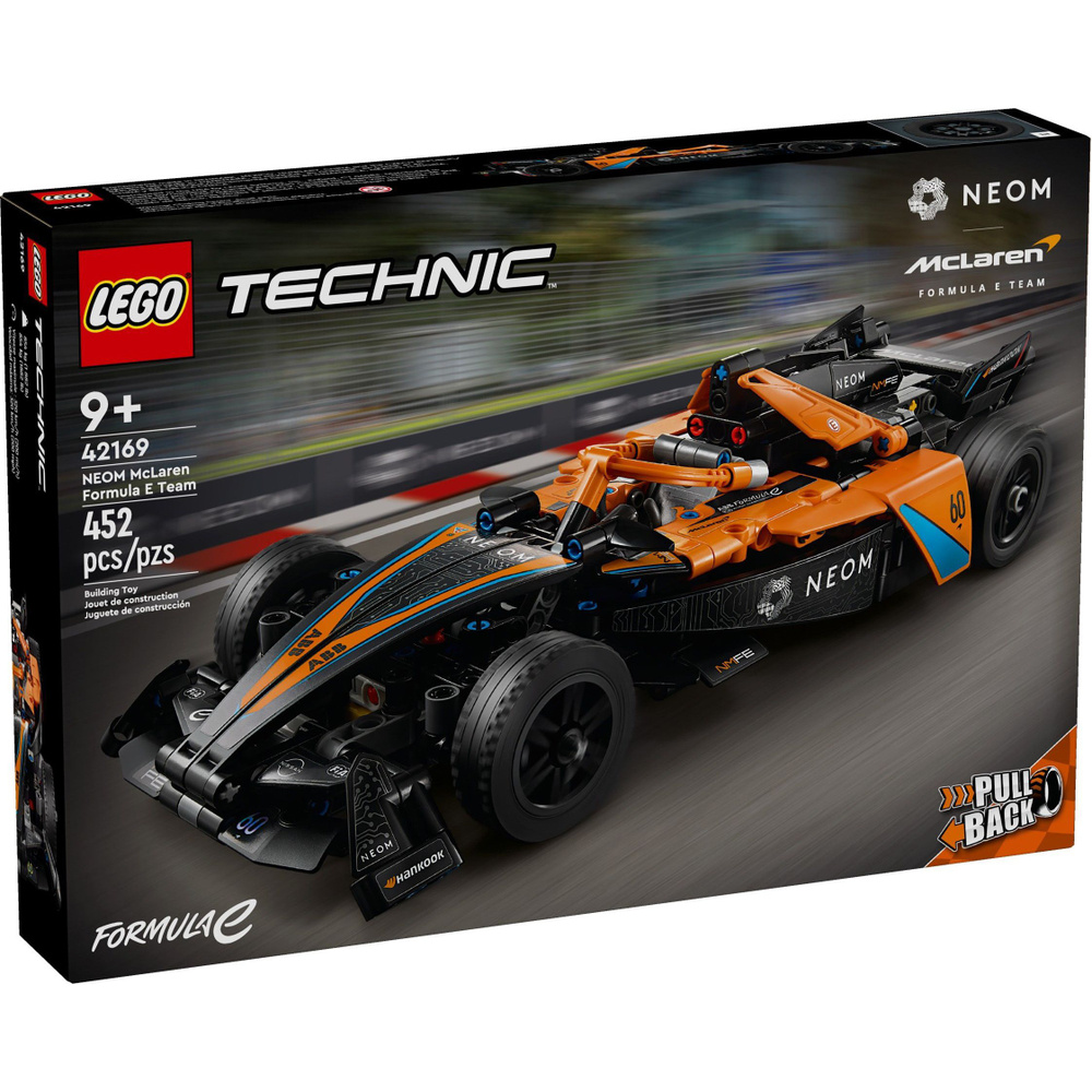 Конструктор LEGO Technic 42169 Гоночная машина NEOM McLaren Formula E