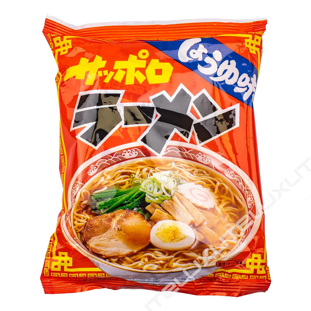 Лапша Sunaoshi с бульоном из соевого соуса Саппоро Рамен #1