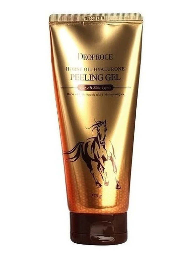 Пилинг-гель для лица с гиалуроновой кислотой и лошадиным жиром Horse Oil Hyalurone Peeling Gel 170г  #1