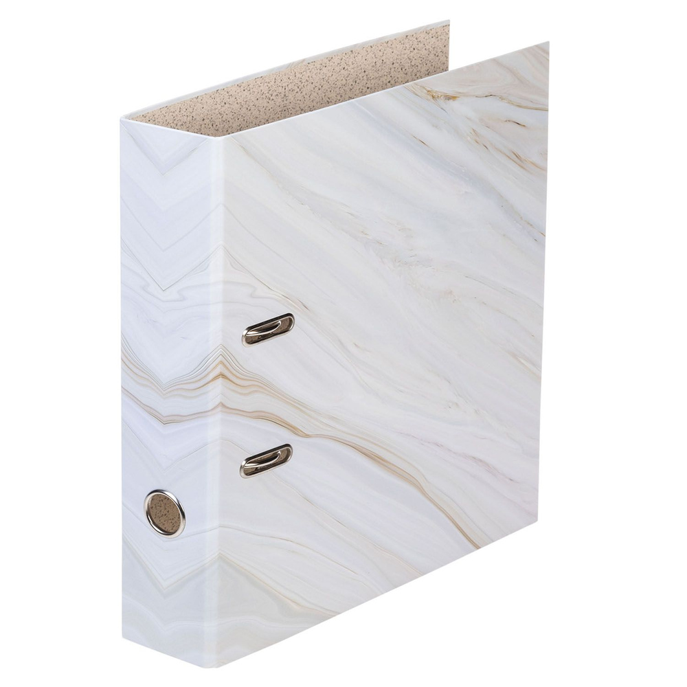 Папка-Регистратор с арочным механизмом формата А4, корешок 70 мм -Белый ...