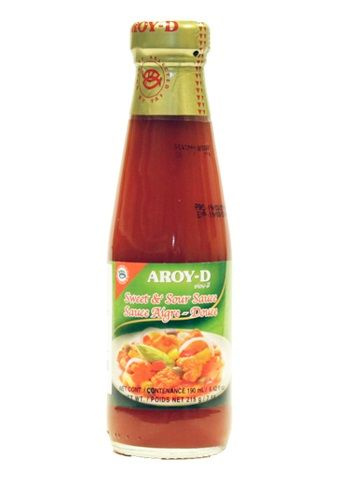 SWEET & SOUR SAUCE, AROY-D (КИСЛО-СЛАДКИЙ СОУС, АРОЙ-Д), стекло, 215 г ...