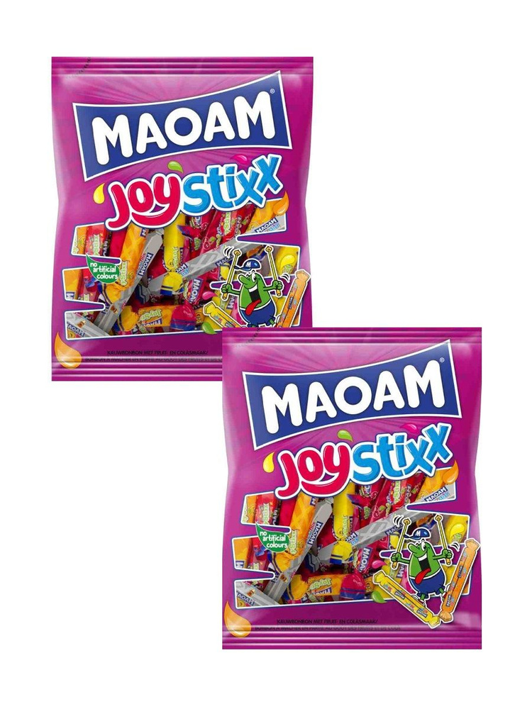 Мармелад Haribo Maoam Joy Stixx Игровые палочки, 200 гр х 2 шт #1