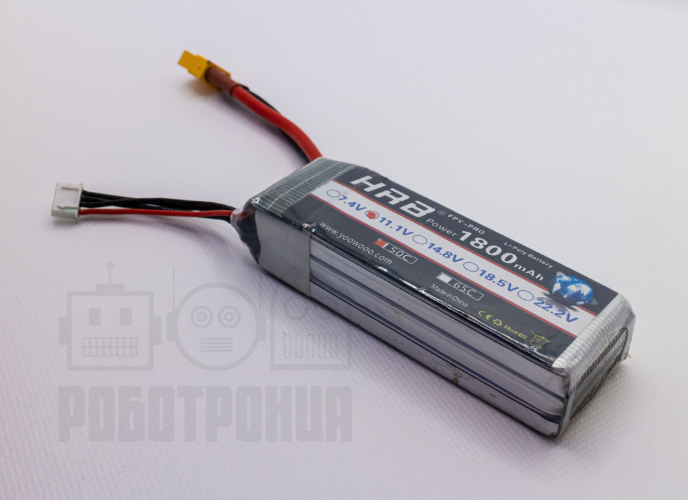 Аккумулятор Lipo 3S 1 800 mah HRB #1