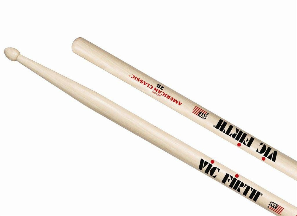 Vic Firth 2B Барабанные палочки орех #1