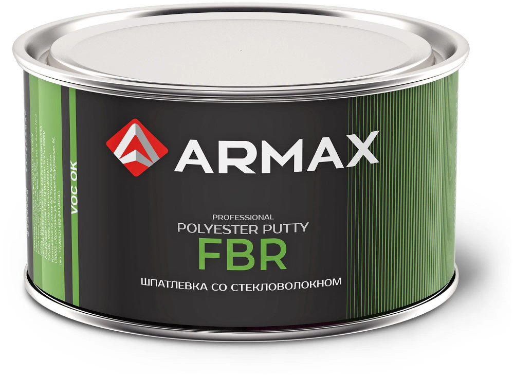 Шпатлевка со стекловолокном Armax FBR 1 кг. #1