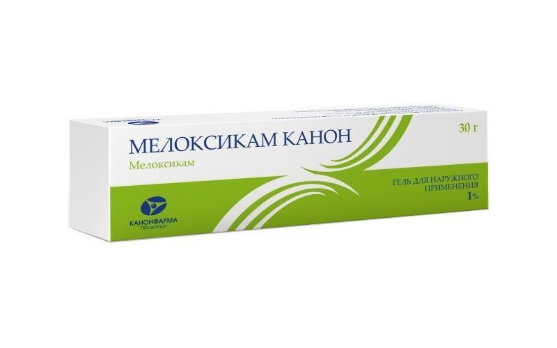 Мелоксикам Канон, гель 1%, 30 г #1