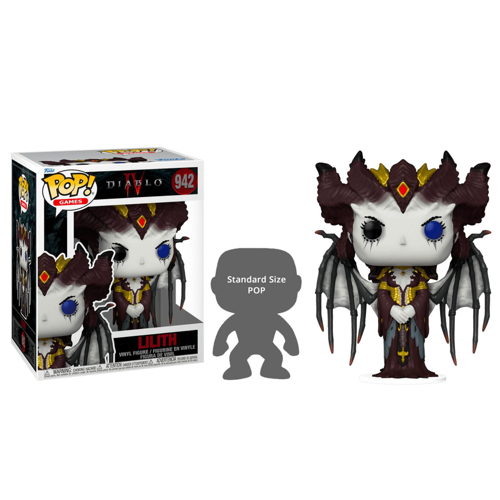 Фигурка Funko Pop! Diablo: Lilith 6-inch (Фанко Поп Лилит из игры Диабло IV)