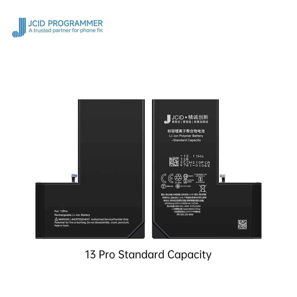 Аккумулятор JCID для iPhone 13 Pro (Standard Capacity) - купить с ...