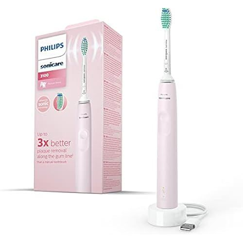 Philips Электрическая зубная щетка Электрическая звуковая зубная щетка Philips Sonicare серии 3100 со #1