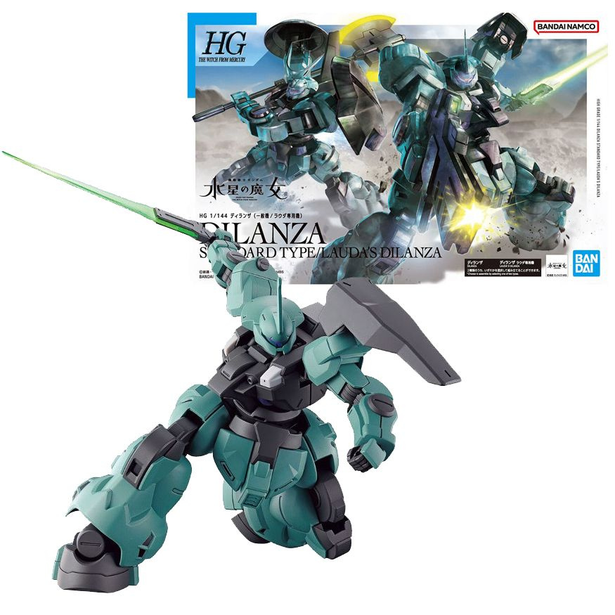 Фигурка Bandai HG Gundam Ведьма Меркурия #5 Lauda's Dilanza , Масштаб 1/144, 13cm  #1