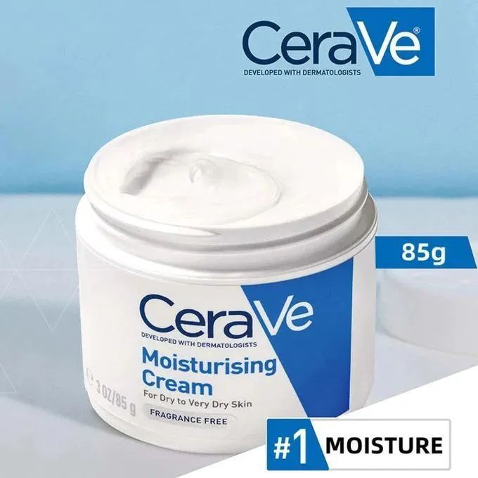 CeraVe Крем для лица и тела Moisturising Cream Увлажняющий для сухой и очень сухой кожи лица и тела, #1