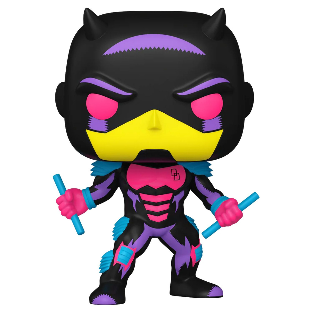 Фигурка Funko POP! Bobble Marvel Daredevil Armored Fall From Grace (BLKLT) (Exc) (1361) 77546 #1