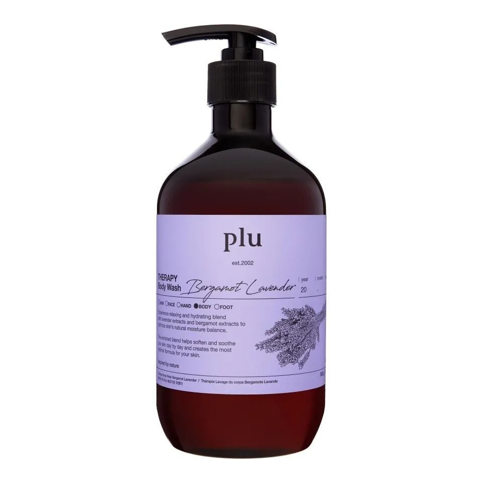Гель для душа PLU Therapy Body Wash Bergamot Lavender с бергамотом и ...