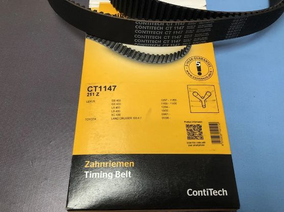 Contitech Ремень ГРМ 211x34 арт. CT1147 #1