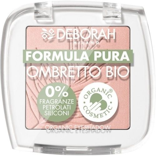 Тени для век DEBORAH Formula pura ombretto bio, тон 03 светло-розовый, 2,5 г (MFV000723)  #1