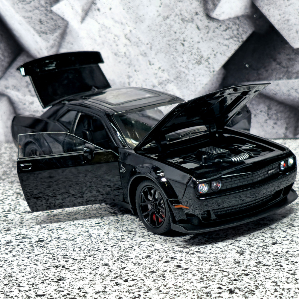 Машинка металлическая детская Dodge Challenger R/T" 1:24 Форсаж #1