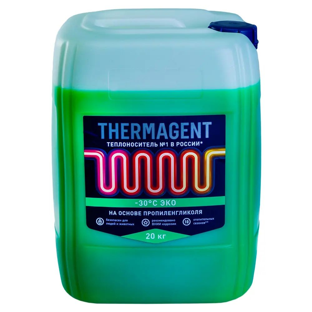 Теплоноситель для отопления Thermagent ЭKO 914699 -30 С 20 кг на основе ...