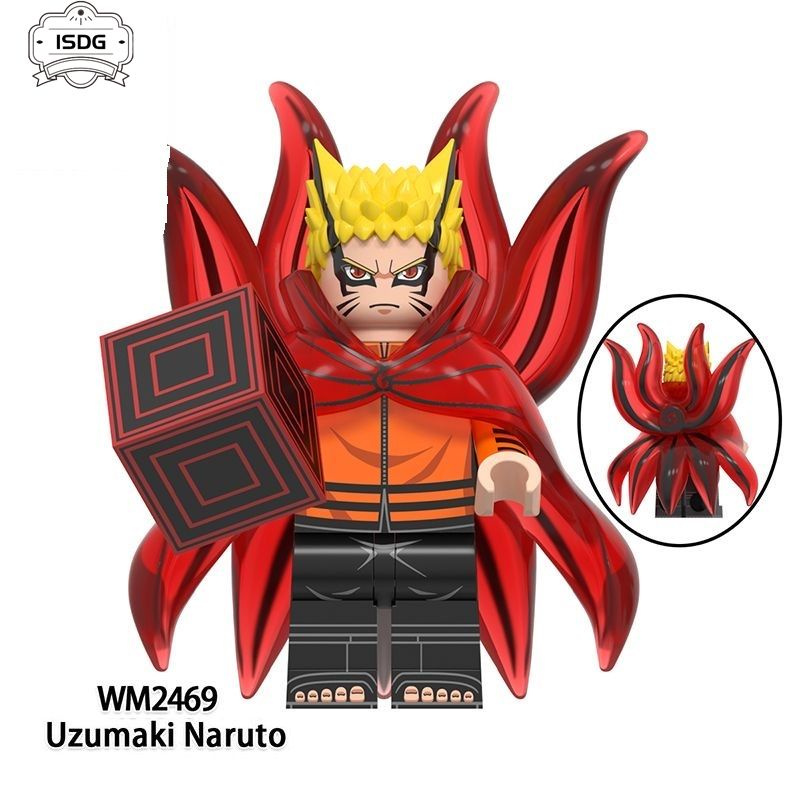 фигурок Конструктор Миницигулы, аниме Наруто (Naruto)(4.5см, пакет)-LEGOe ISDGWM6152  #1