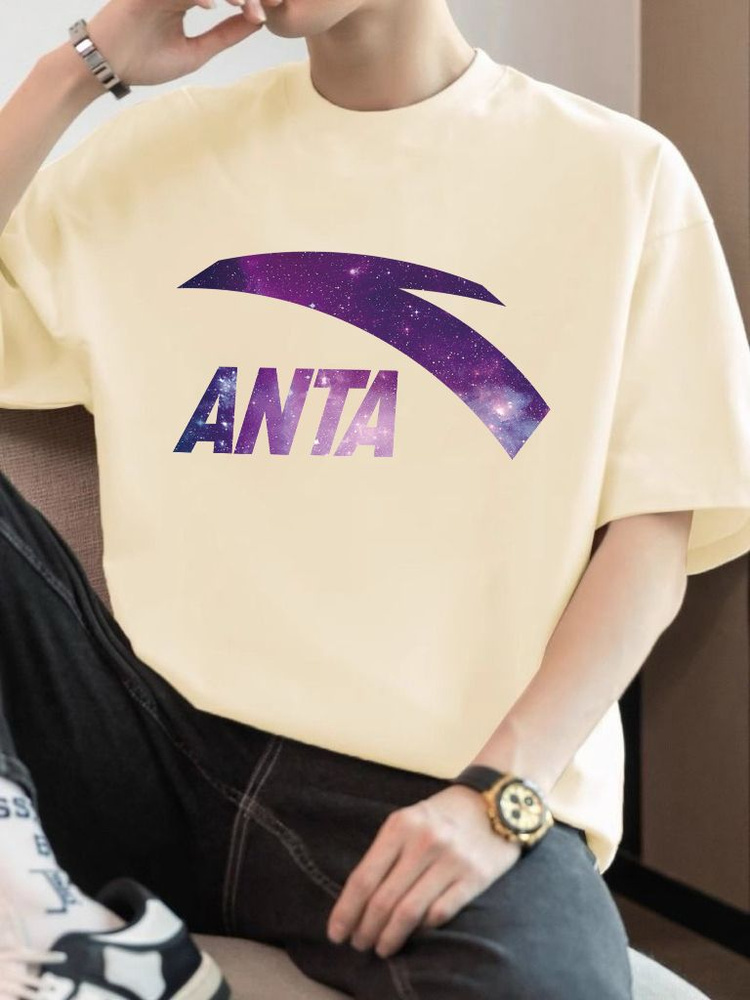 Футболка Anta T-Shirt 1/1 crew-neck #1