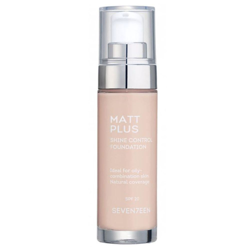 Seventeen Матирующий тональный крем Matt Plus Shine Control Foundation тон 00 светлый фарфор  #1