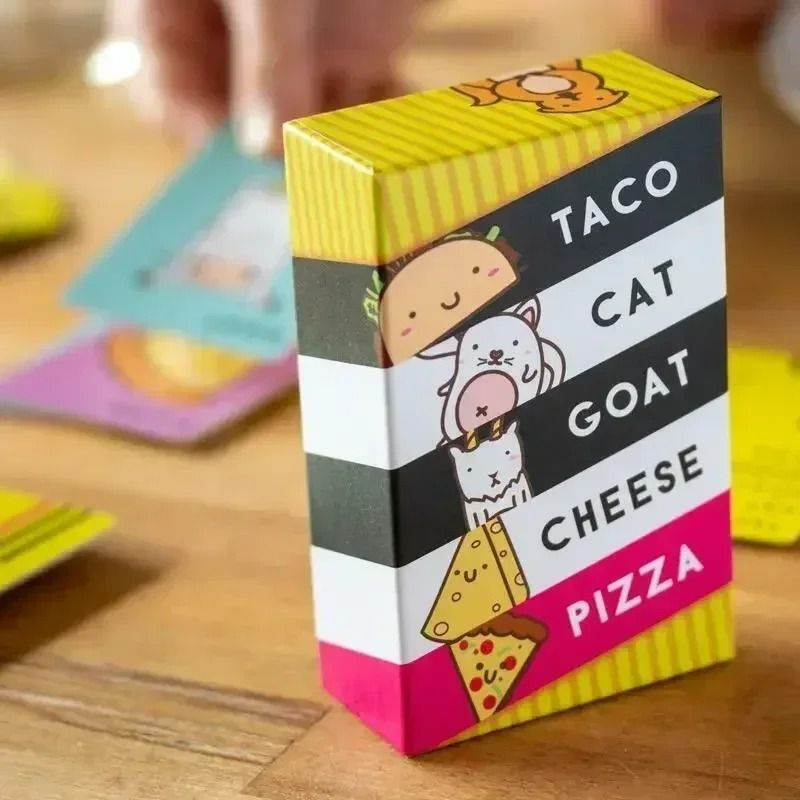 Настольная карточная игра Карточная игра Тако, кошачий сыр, пицца Taco Cat Goat Cheese Pizza  #1