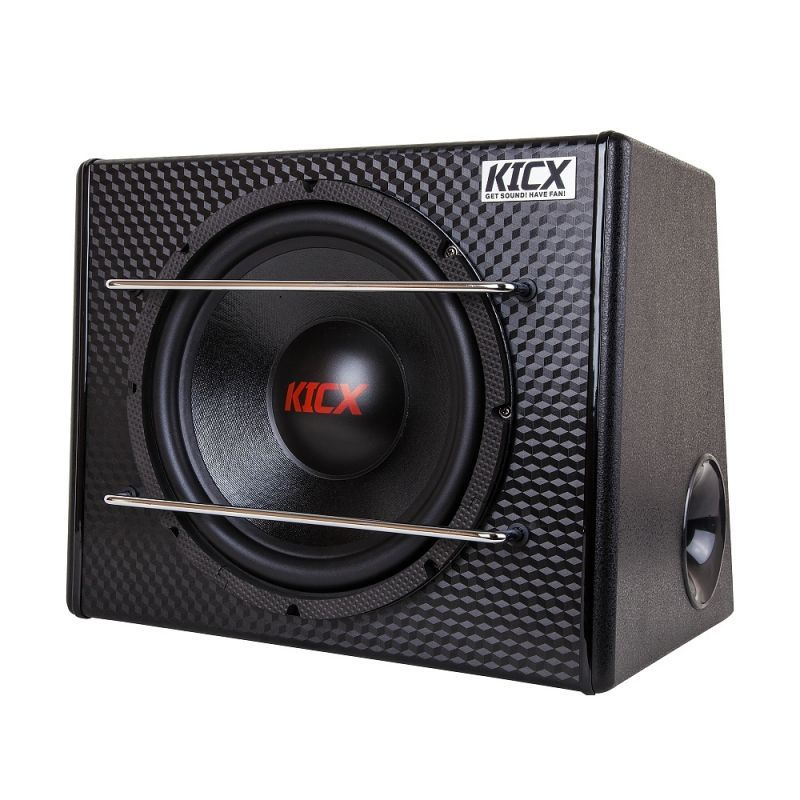 Сабвуфер для автомобиля Kicx AP300BPA, 300Вт, активный, 2013753 #1