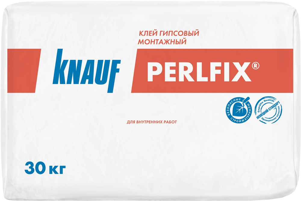 Клей для гипсокартона гипсовый KNAUF Перлфикс 30 кг купить на OZON по ...