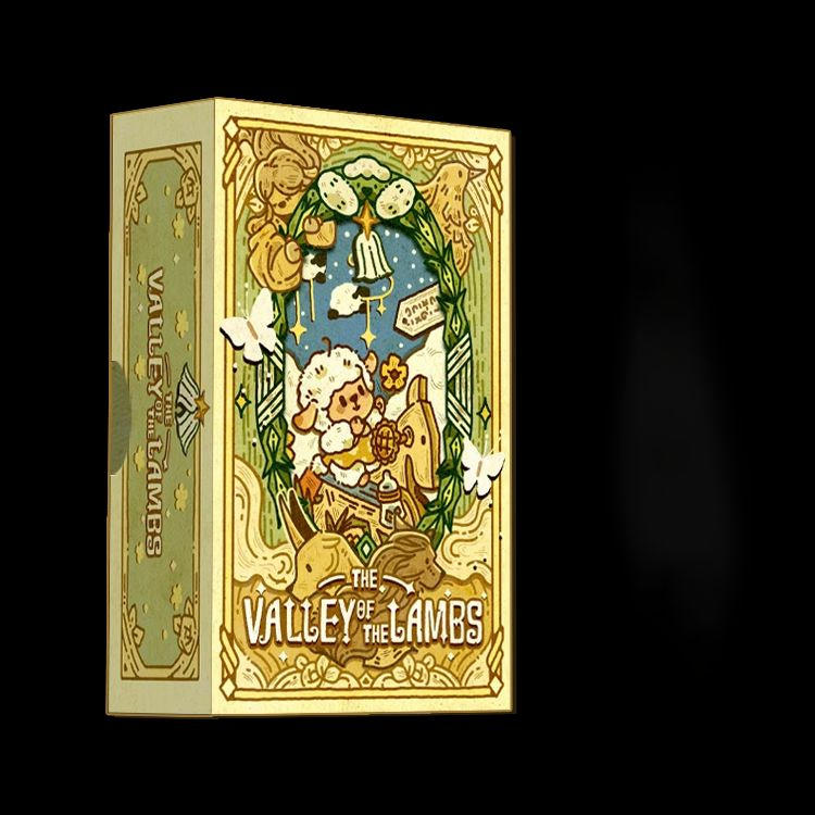 карты таро"THE VALLEY OF THE LAMBS"tarot,12X7CM #1