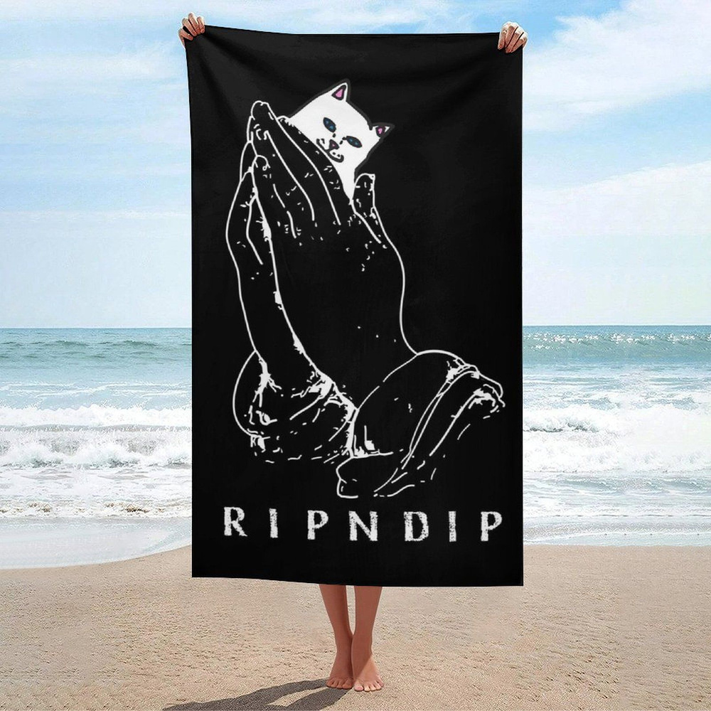 Ripndip Полотенце для ванной, Терилен, 80x130 см, разноцветный, 1 шт.  #1