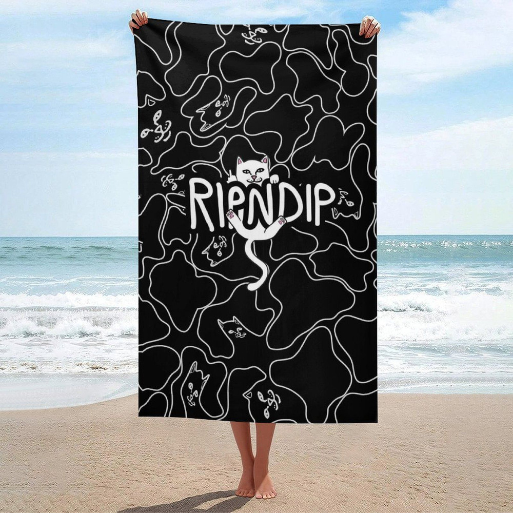 Ripndip Полотенце для ванной, Терилен, 80x130 см, разноцветный, 1 шт.  #1