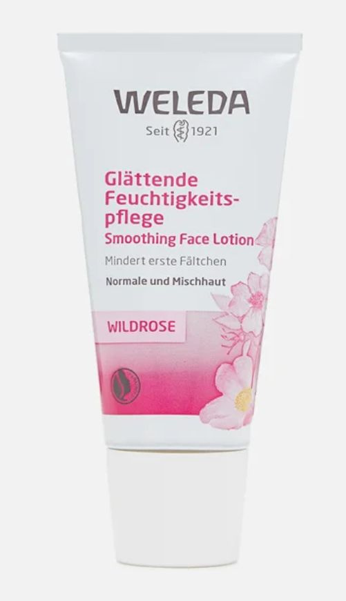 РАЗГЛАЖИВАЮЩИЙ КРЕМ-УХОД ДЛЯ ЛИЦА WELEDA rose smoothing facial lotion 30 мл, Швейцария  #1