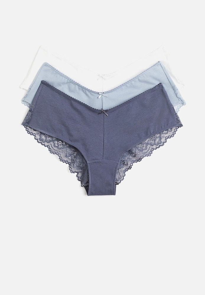 Комплект трусов хипстеры H&M Ladies Briefs, 3 шт #1