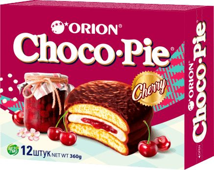 Печенье Orion Choco Pie Cherry 30 г х 12 шт #1