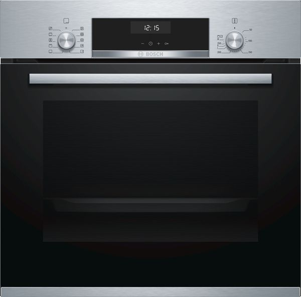 Духовой шкаф электрический встраиваемый Bosch на 66л HBJ558YS0Q, серебристый #1