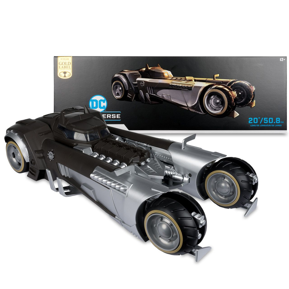 игрушки mcfarlane toys фигурки Batmobile (Batman White Knight) #1