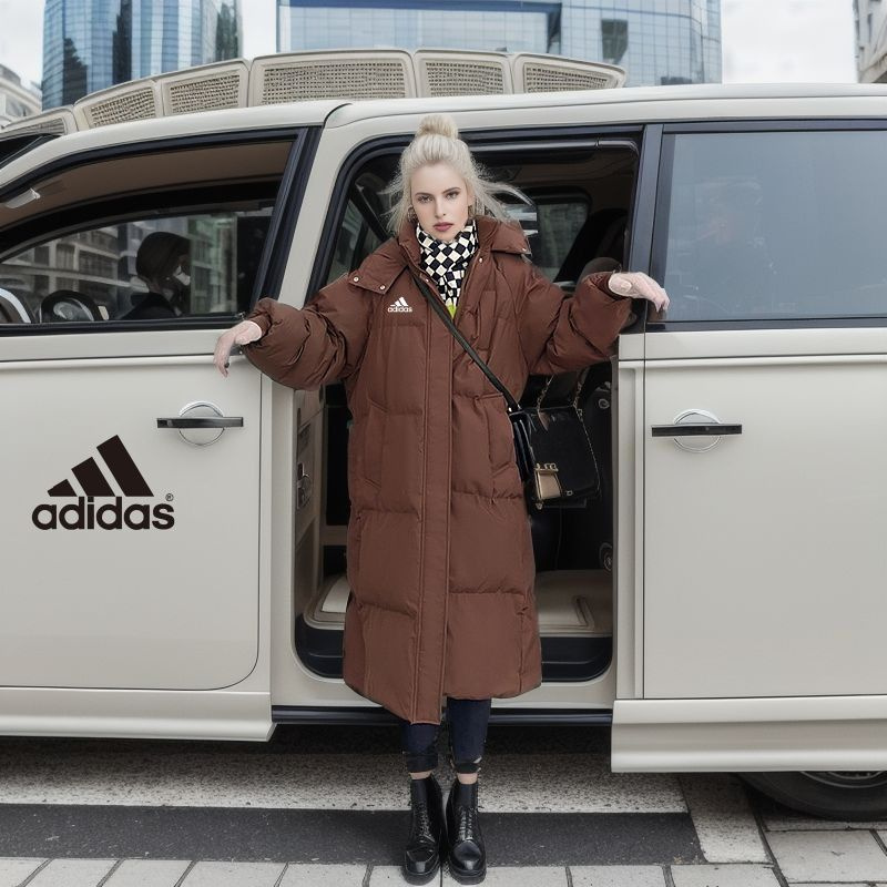 Пальто пуховое adidas #1