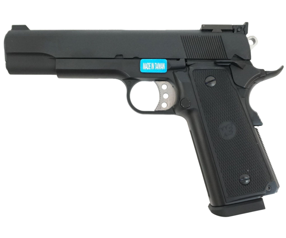 Страйкбольный пистолет WE Colt M1911 P14-45 Gas (WE-E004B) #1