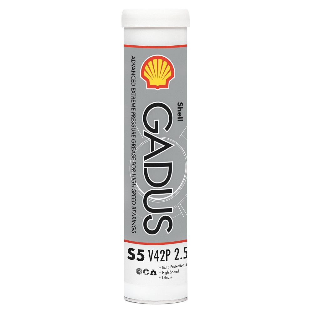 Пластичная смазка Shell Gadus S5 V42P 2.5 0,38 кг. Многоцелевая смазка для узлов качения и скольжения #1