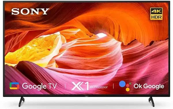 Sony Телевизор KD-65X75K 65" 4K UHD, черный #1