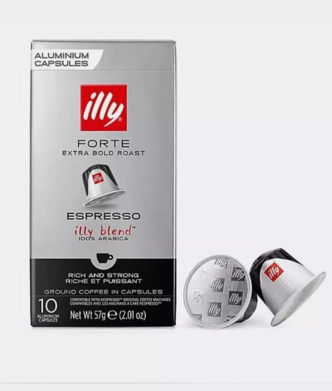 Кофе в капсулах ILLY Forte espresso, 10 капсул #1