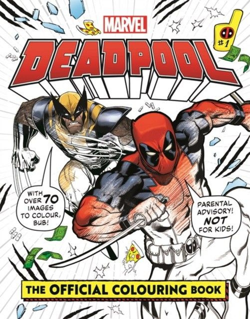 Marvel's deadpool the official colouring book купить на OZON по низкой