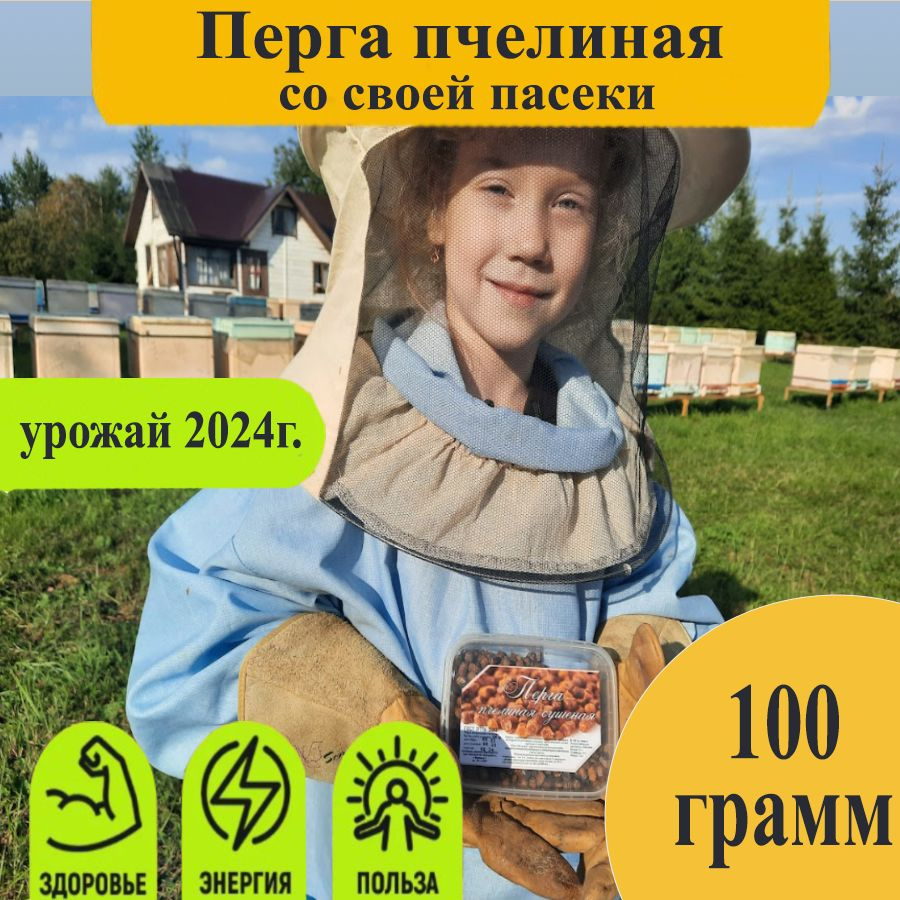 Перга от пчеловода 100 гр / Перга пчелиная / Натуральная #1