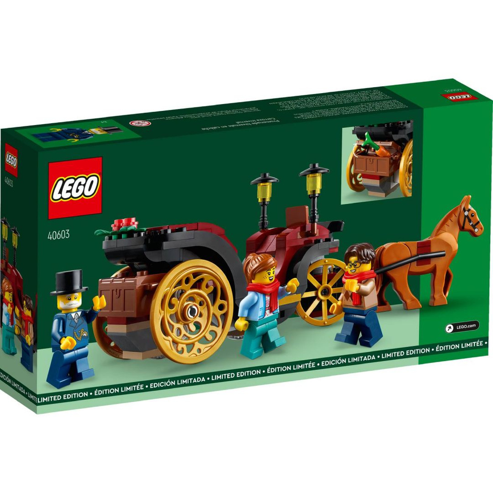 Конструктор Lego 40603 Зимняя поездка в карете,6+,153 #1