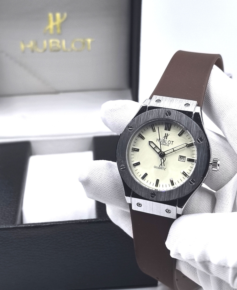 Hublot Наручные часы металлические с датой Премиум #1